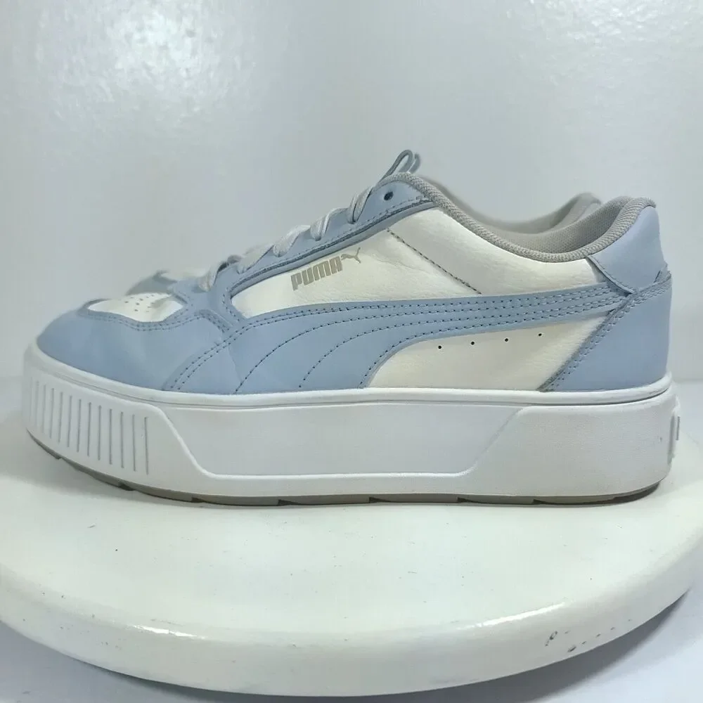 Puma Karmen Rebelle Platform Court Sneaker Blue Sz 9.5 Pristine-Lucite-Granola